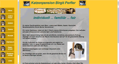 Desktop Screenshot of katzenpension-forstern.de